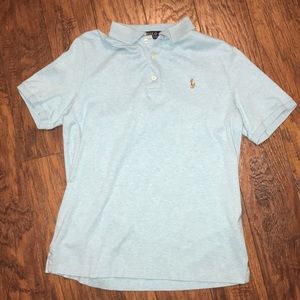 Polo Collared Shirt (Light Blue)